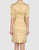 Fitted Shirt Dress in Natural Colour Cotton Stripe