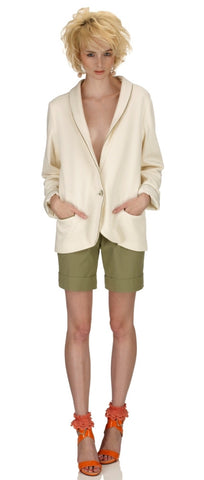 Organic Cotton Boyfriend Blazer