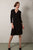 Outsider Wrap Dress - Black