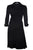 Outsider Wrap Dress - Black