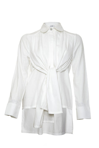 Double Layer Shirt - White