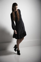 Silk Shirt Dress