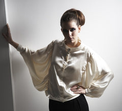 Silk Draped Shirt