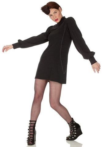 Contour Wool Jersey Dress
